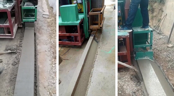 路牙石成型機,馬路牙子現(xiàn)澆滑膜機